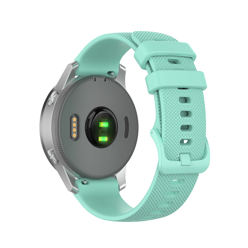 Correa Techsuit W006 para Huawei Watch / Garmin Watch Series, 18mm, Turquesa