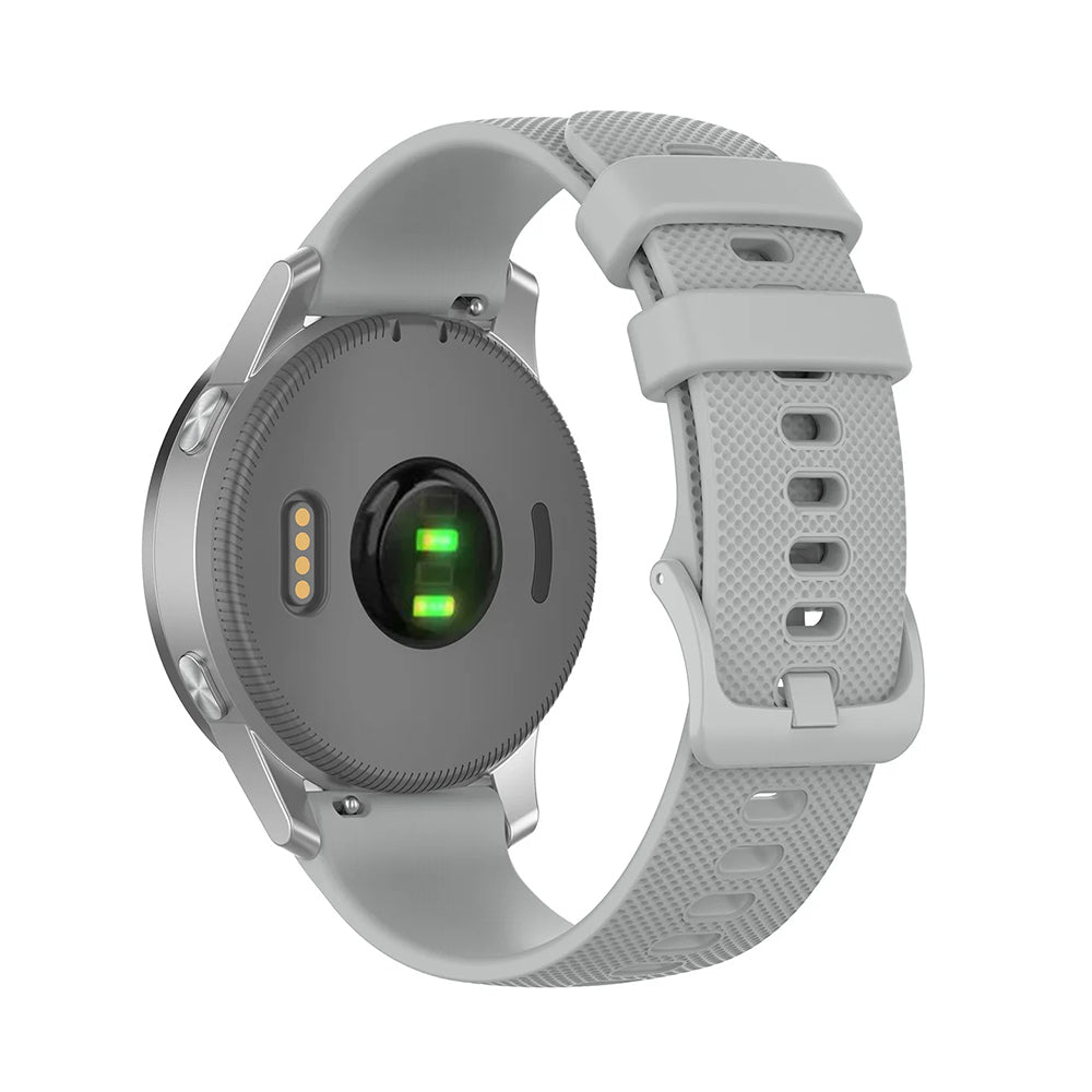 Correa Techsuit W006 para Samsung Galaxy Watch / Huawei Watch Series, 20mm, Gris.
