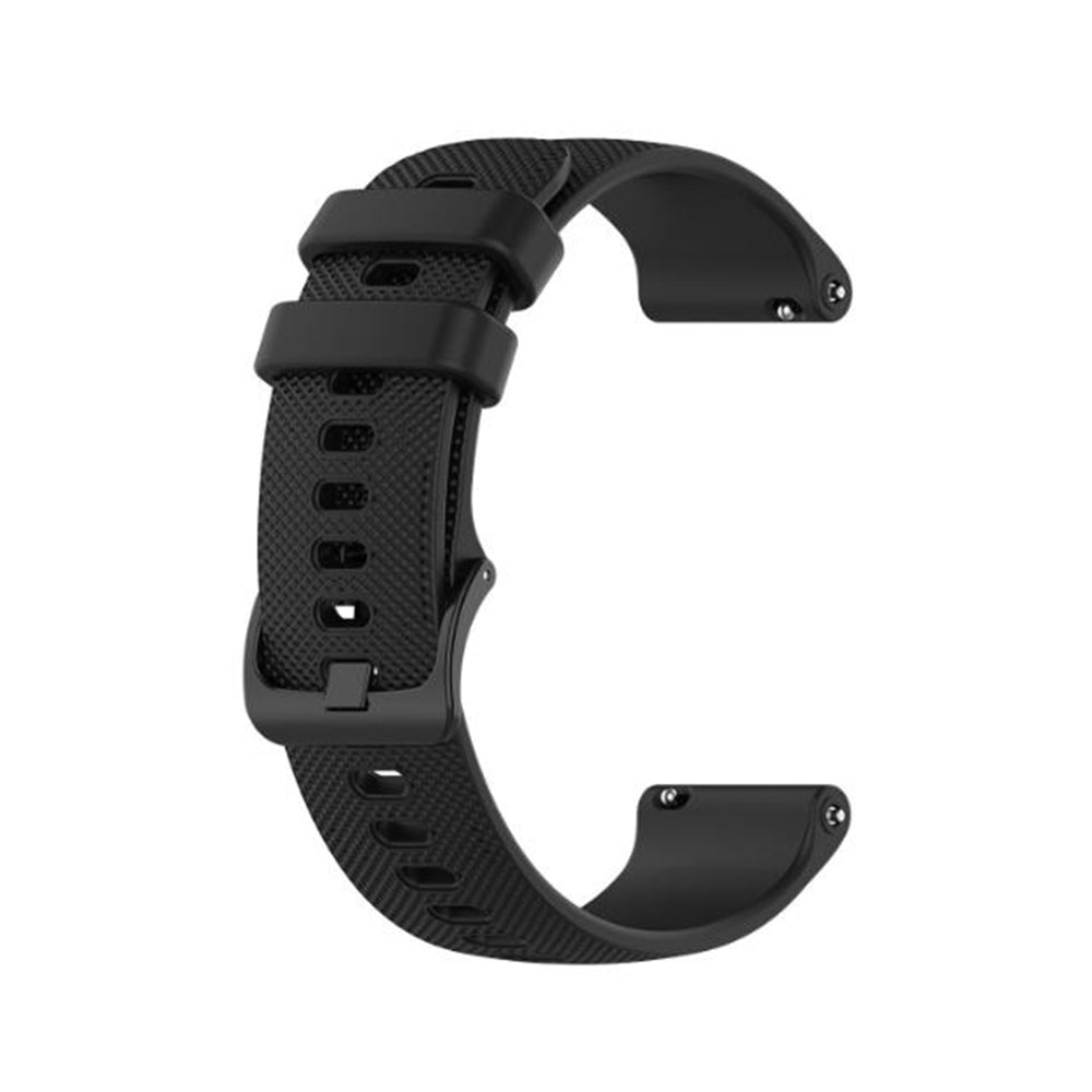 Correa Techsuit W006 para Samsung Galaxy Watch / Huawei Watch Series, 20mm, Negra.