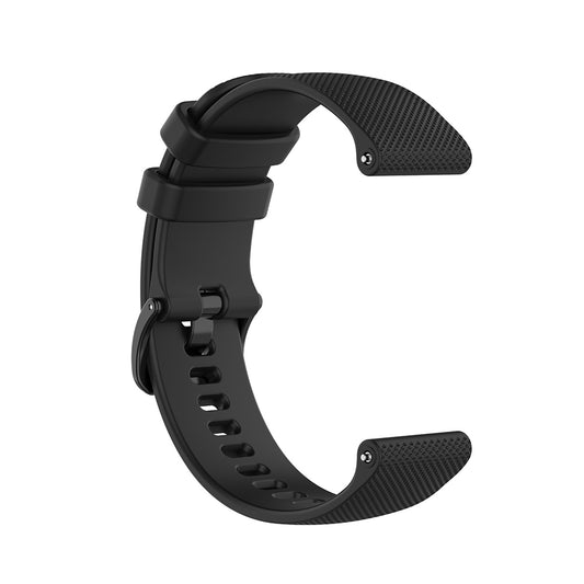 Correa Techsuit W006 para Samsung Galaxy Watch / Huawei Watch Series, 20mm, Negra.