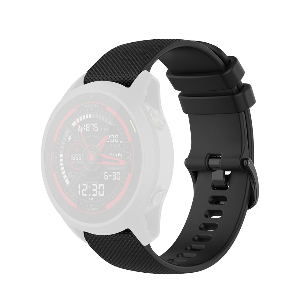 Correa Techsuit W006 para Samsung Galaxy Watch / Huawei Watch Series, 20mm, Negra.