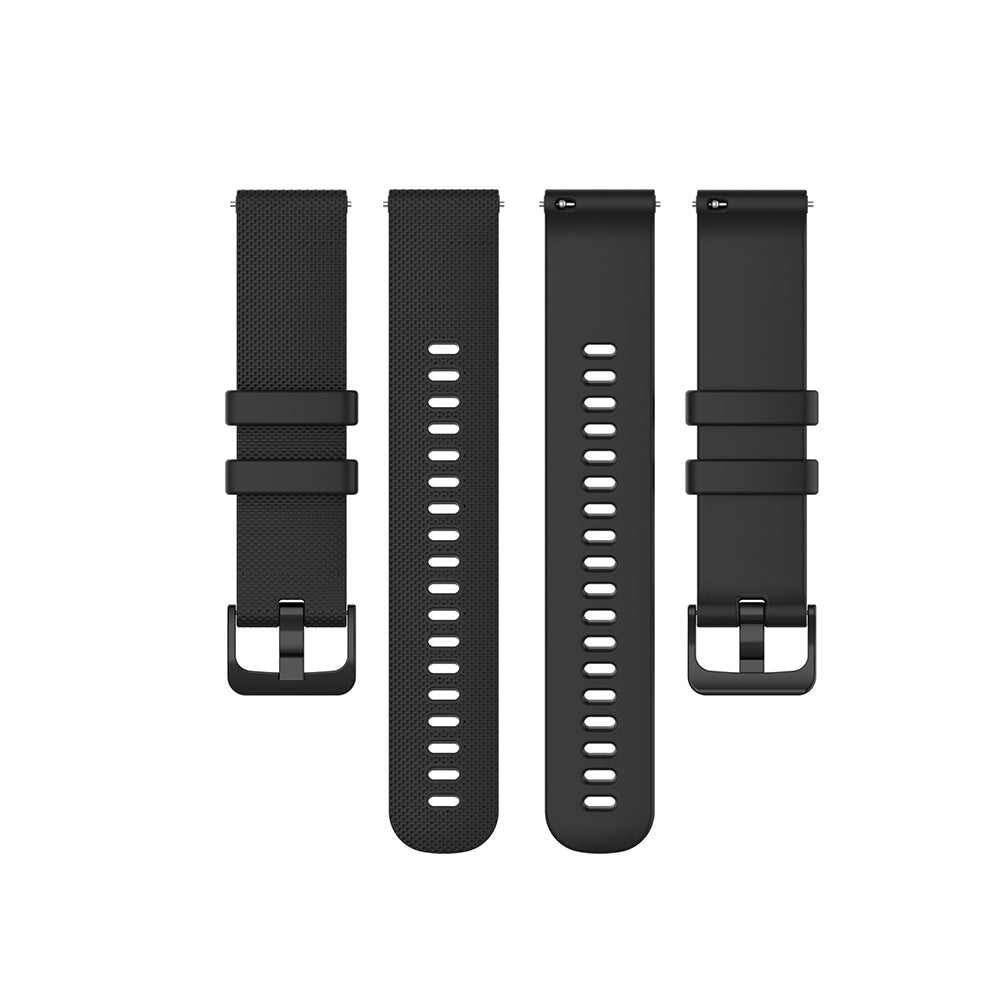 Correa Techsuit W006 para Samsung Galaxy Watch / Huawei Watch Series, 20mm, Negra.