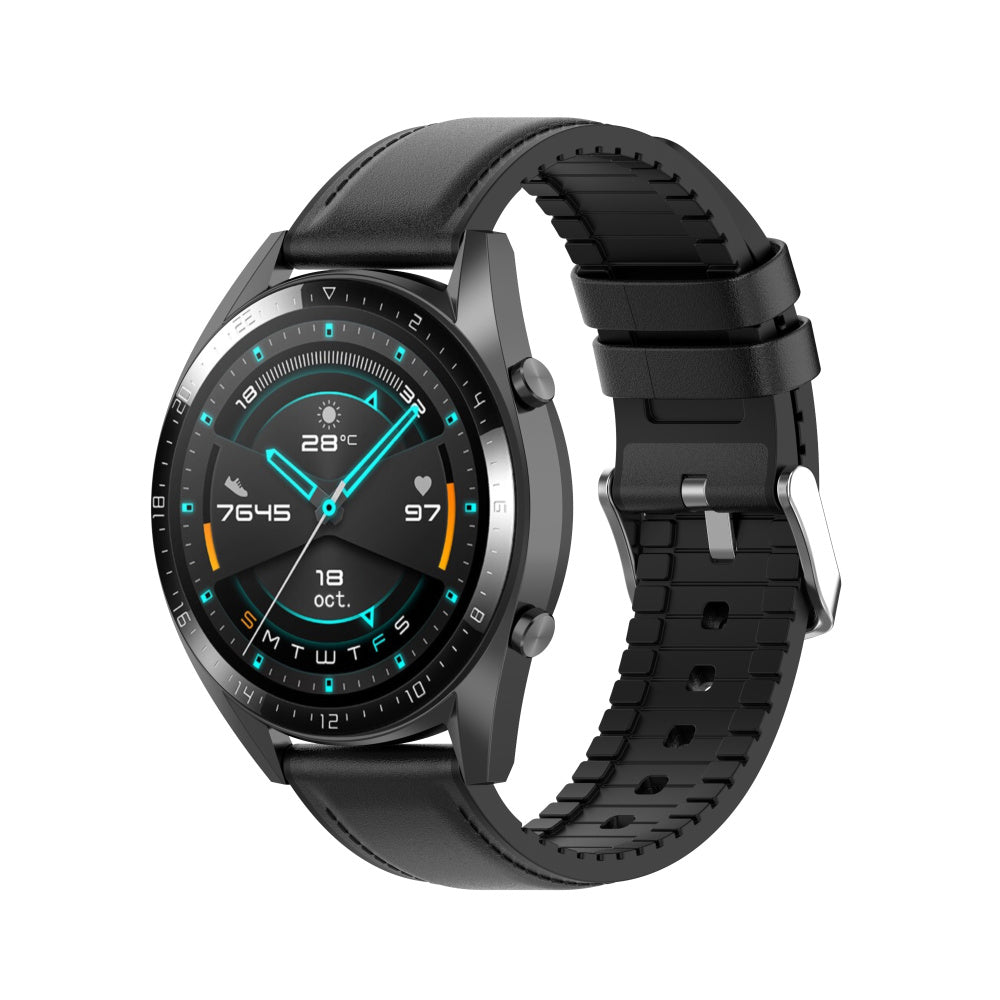 Correa Techsuit W007 para Samsung Galaxy Watch / Huawei Watch Series, 20mm, Negra.