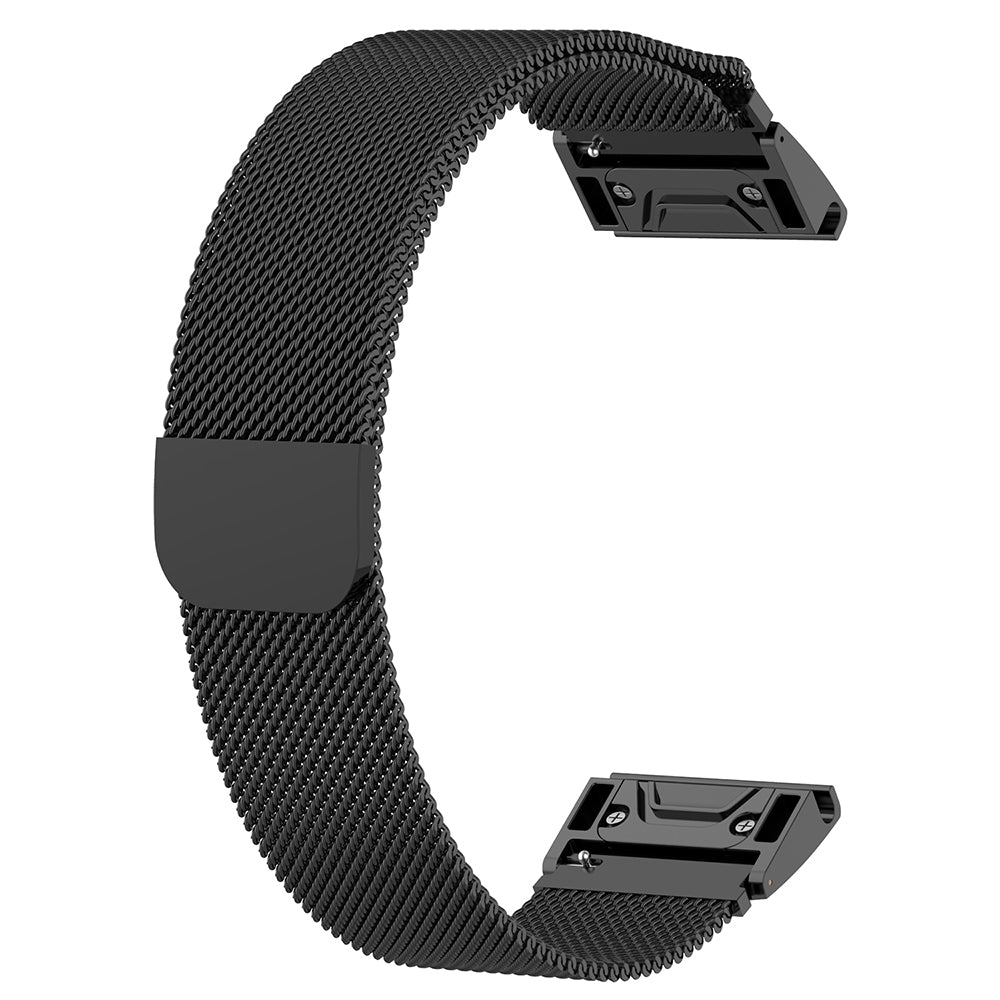 Correa Techsuit W009 para Garmin Watch Fenix Series, 26mm, Negra