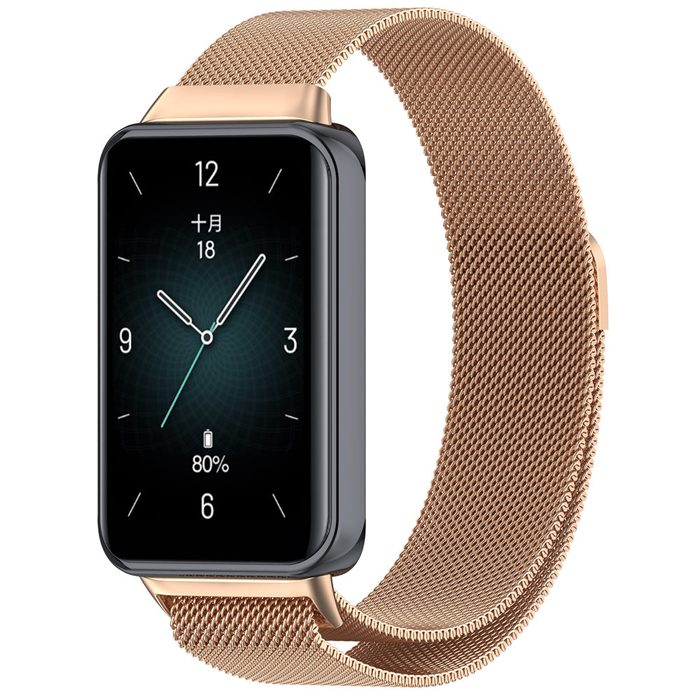 Techsuit W009 Strap for Honor Band 9, Rose Gold