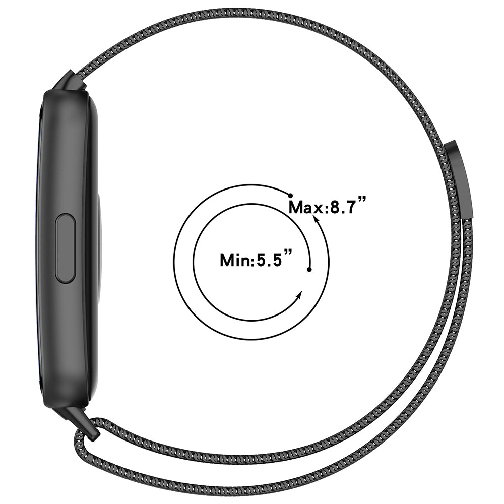 Correa Techsuit W009 para Huawei Band 11 / 11 Pro, Negra