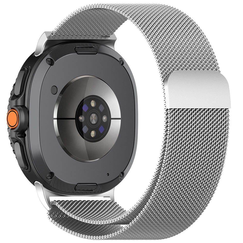 Correa Techsuit W009 para Samsung Galaxy Watch8 / Watch8 Classic Series, Plateada