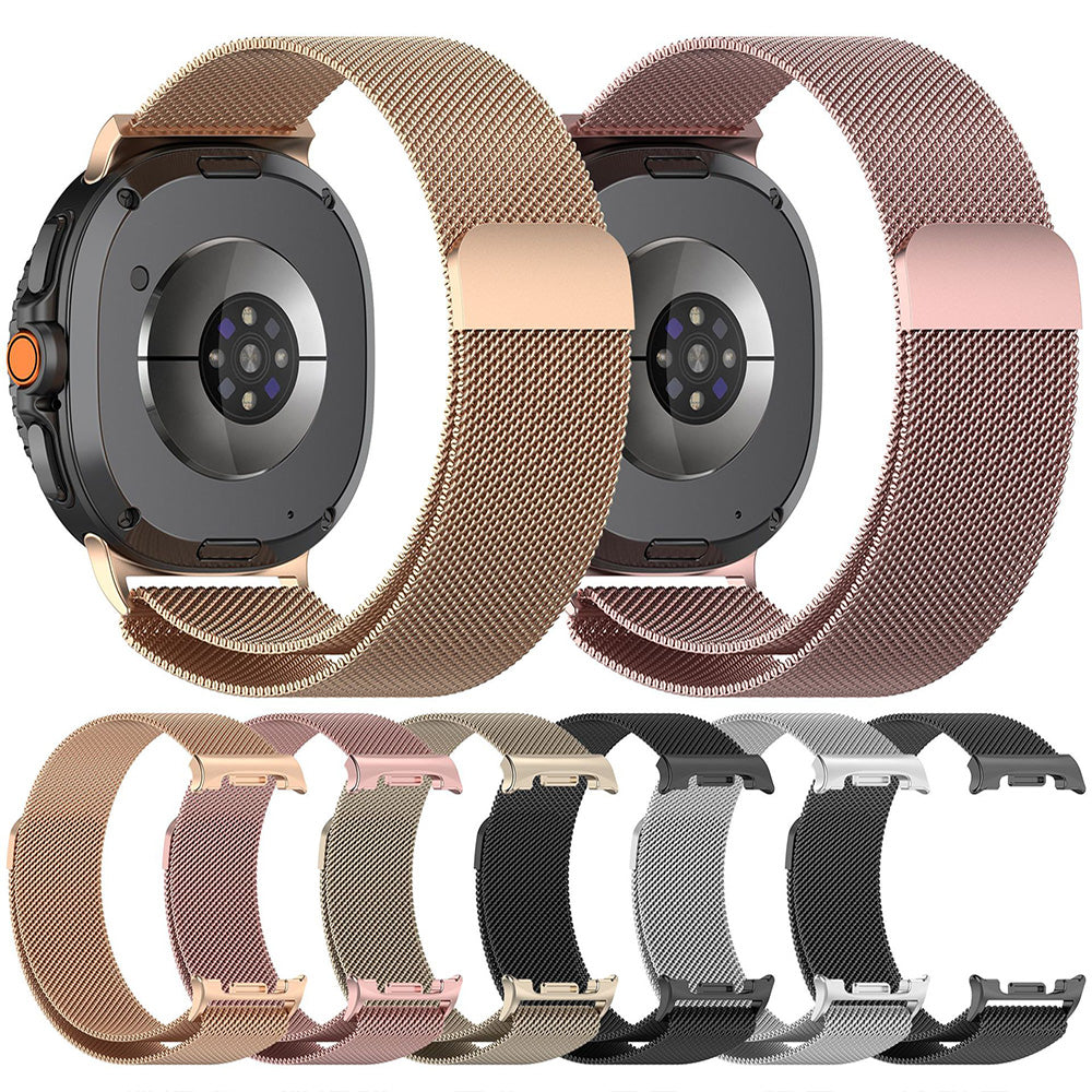 Correa Techsuit W009 para Samsung Galaxy Watch8 / Watch8 Classic Series, Plateada