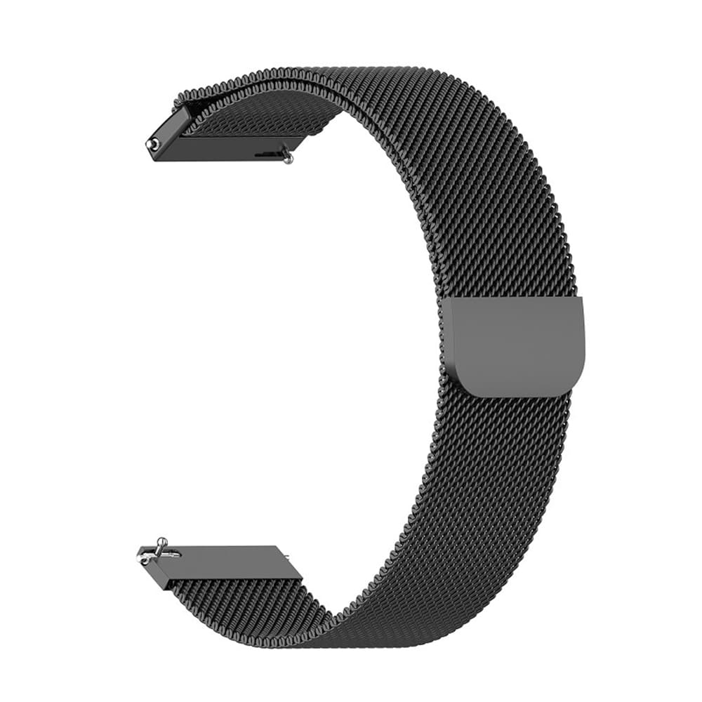Correa Techsuit W009 para Samsung Galaxy Watch / Huawei Watch Series, 20mm, Negra.