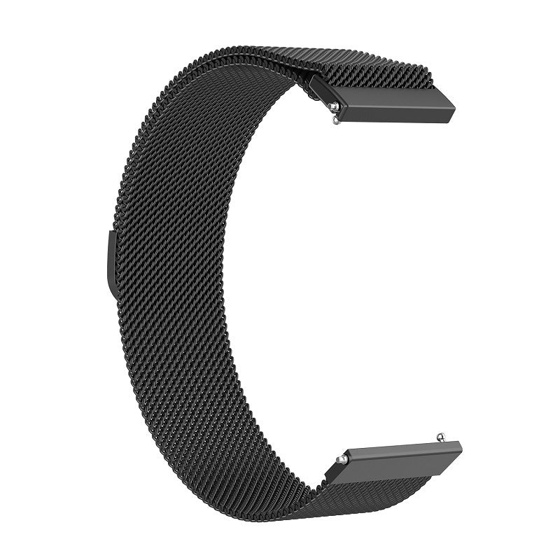 Correa Techsuit W009 para Samsung Galaxy Watch / Huawei Watch Series, 20mm, Negra.