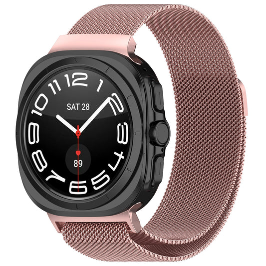 Correa Techsuit W009 para Samsung Galaxy Watch Ultra, Rosa