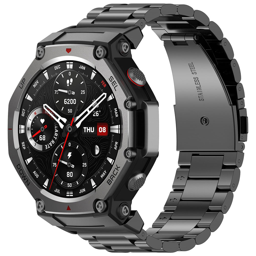 Correa Techsuit W010 para Amazfit T-Rex 3, Negra