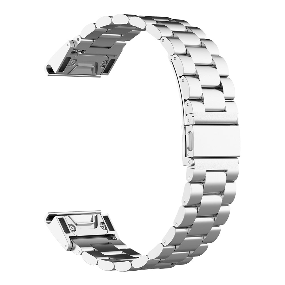 Correa Techsuit W010 para Garmin Watch Fenix / Forerunner Series, 22mm, Plateada