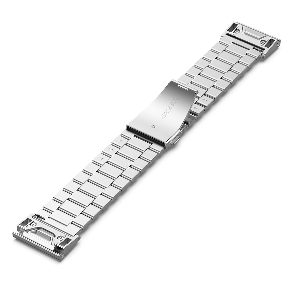 Correa Techsuit W010 para Garmin Watch Fenix / Forerunner Series, 22mm, Plateada