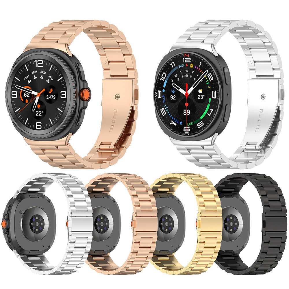 Correa Techsuit W010 para Samsung Galaxy Watch8 / Watch8 Classic Series, Dorada