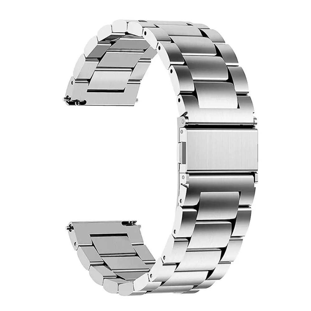 Correa Techsuit W010 para Samsung Galaxy Watch / Huawei Watch Series, 20mm, Plateada.