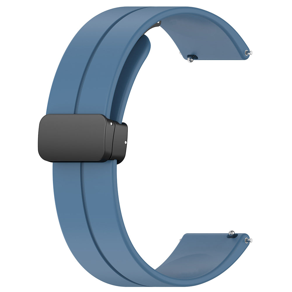 Correa Techsuit W011 para Huawei Watch / Garmin Watch Series, 18mm, Azul.