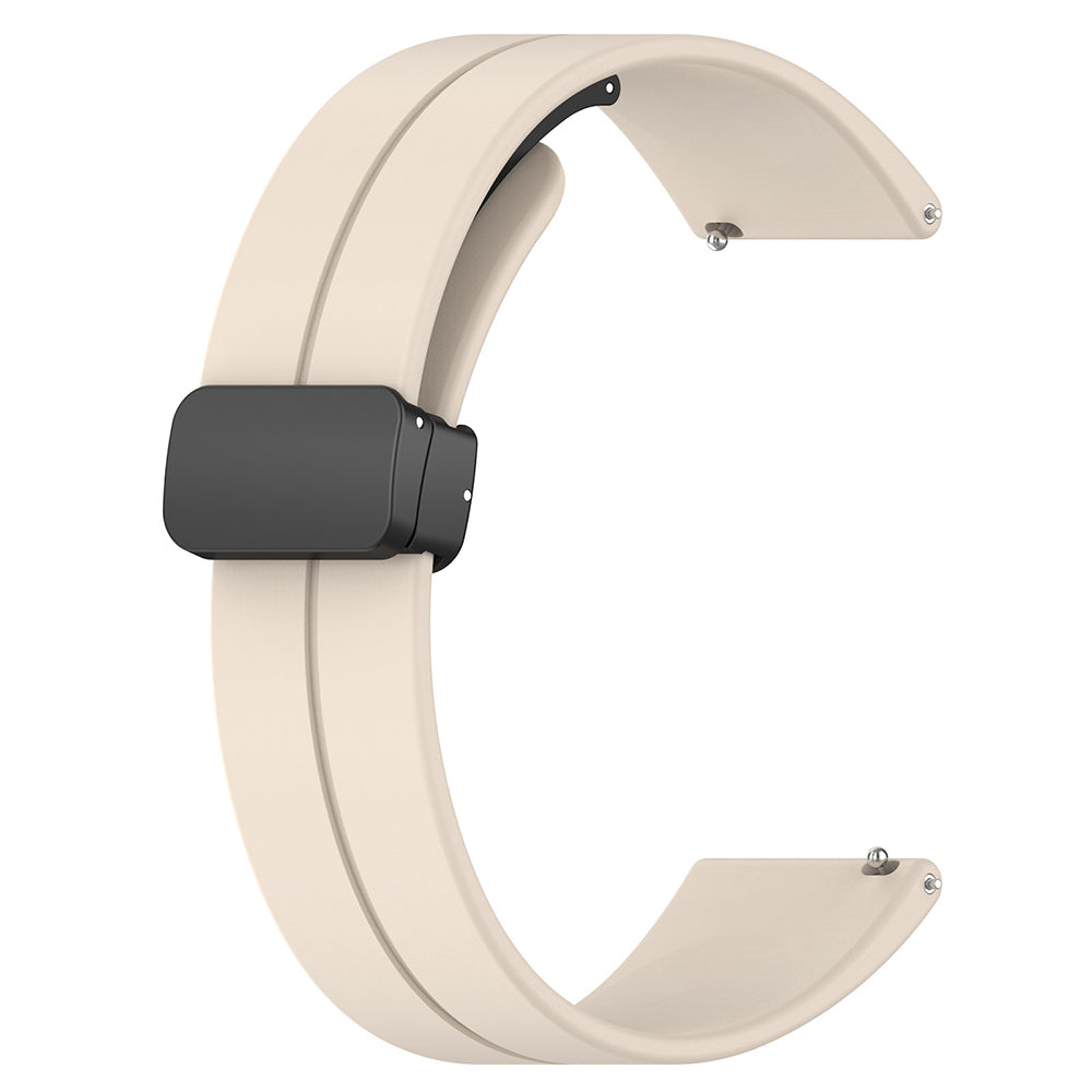 Correa Techsuit W011 para Huawei Watch / Garmin Watch Series, 18mm, Beige