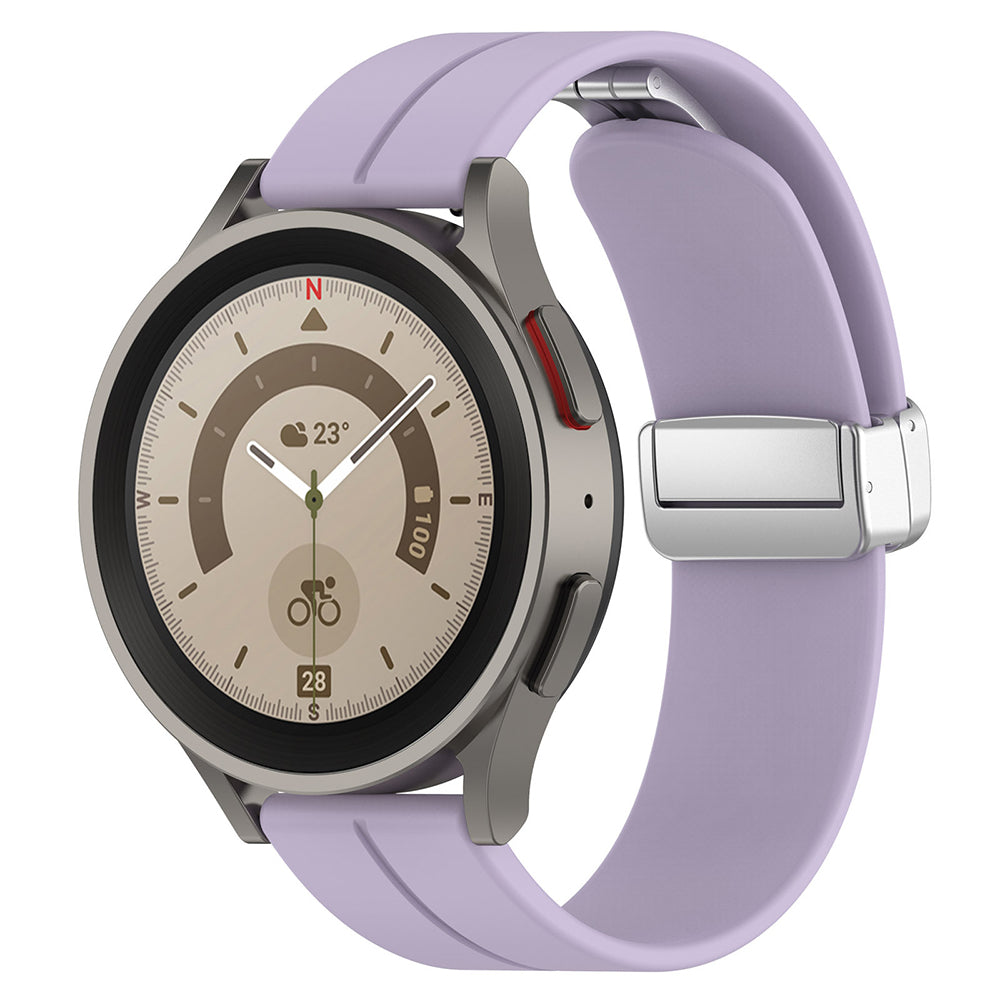 Correa Techsuit W011 para Huawei Watch / Xiaomi Watch Series, 22mm, Morado