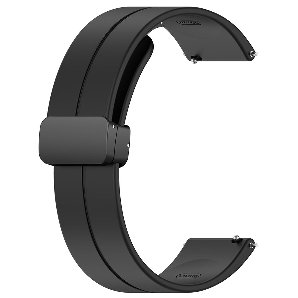 Correa Techsuit W011 para Huawei Watch / Xiaomi Watch Series, 22mm, Negra.