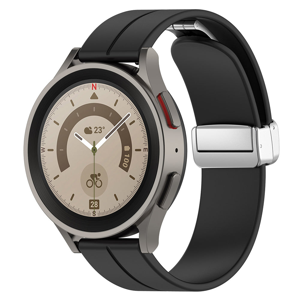 Correa Techsuit W011 para Huawei Watch / Xiaomi Watch Series, 22mm, Negra.
