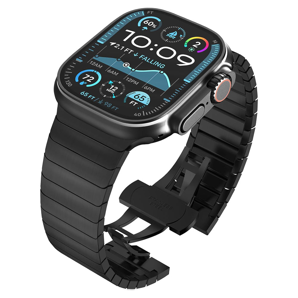 Correa Techsuit W012 para Apple Watch 49mm / 46mm / 45mm / 44mm / 42mm Series, Negra