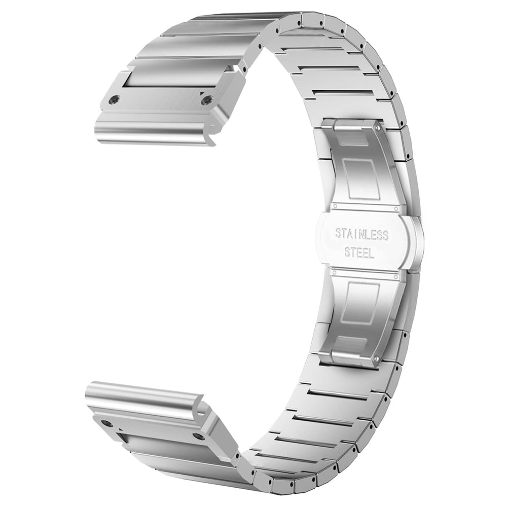 Correa Techsuit W012 para Garmin Watch Fenix / Forerunner Series, 22mm, Plateada