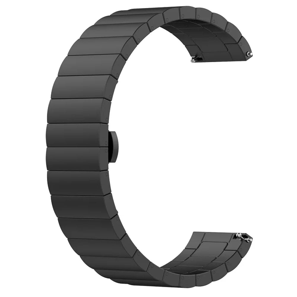 Correa Techsuit W012 para Samsung Galaxy Watch / Huawei Watch Series, 20mm, Negra.