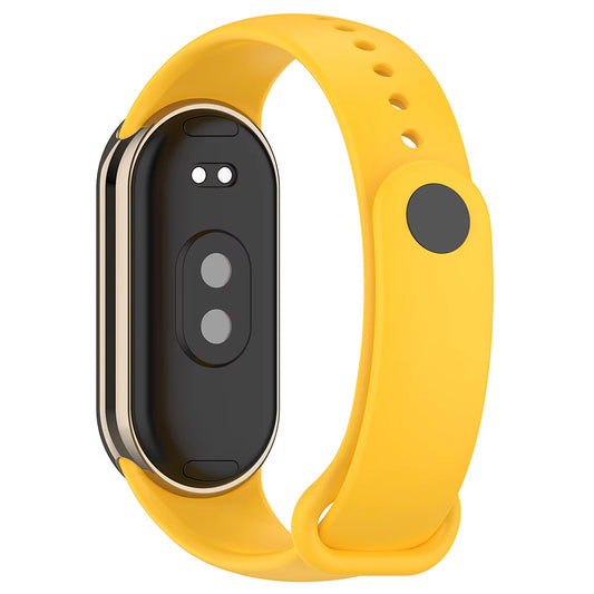 Correa Techsuit W014 para Xiaomi Smart Band 9 / 8, Amarilla