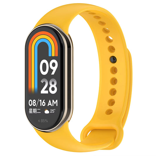 Correa Techsuit W014 para Xiaomi Smart Band 9 / 8, Amarilla