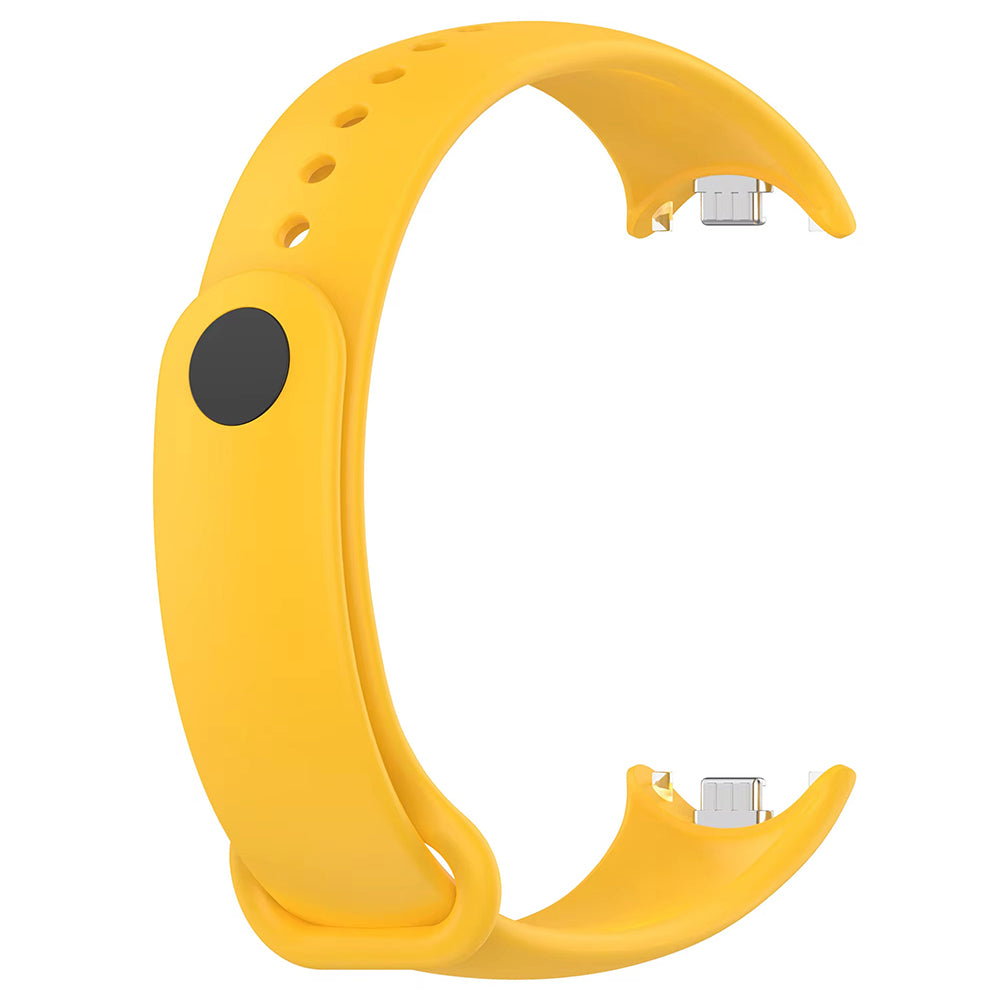 Correa Techsuit W014 para Xiaomi Smart Band 9 / 8, Amarilla