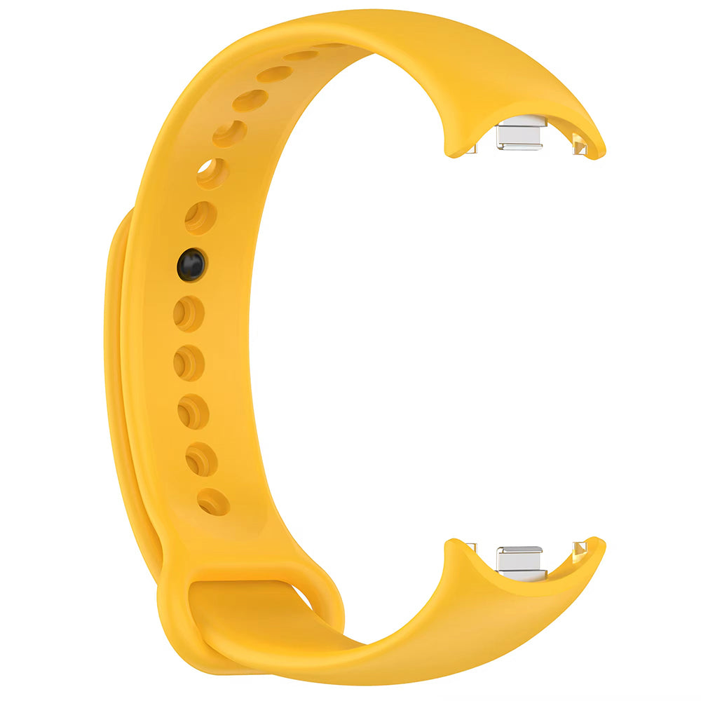 Correa Techsuit W014 para Xiaomi Smart Band 9 / 8, Amarilla