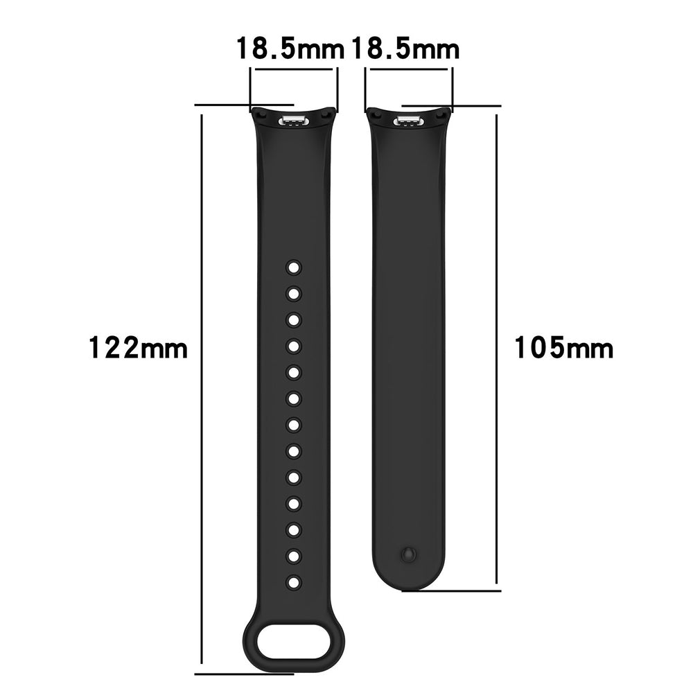 Correa Techsuit W014 para Xiaomi Smart Band 9 / 8, Gris