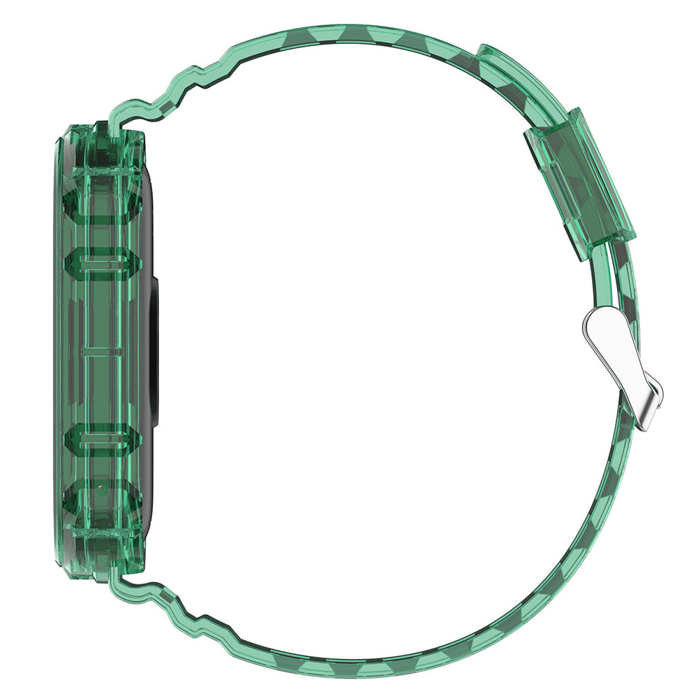 Correa Techsuit W017 para Xiaomi Smart Band 9 / 8, Rosa Rojo