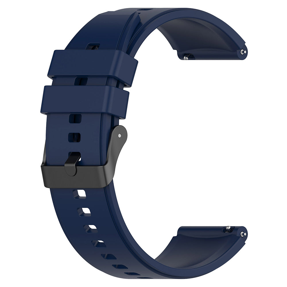 Correa Techsuit W026 para Huawei Watch / Xiaomi Watch Series, 22mm, Azul Oscuro
