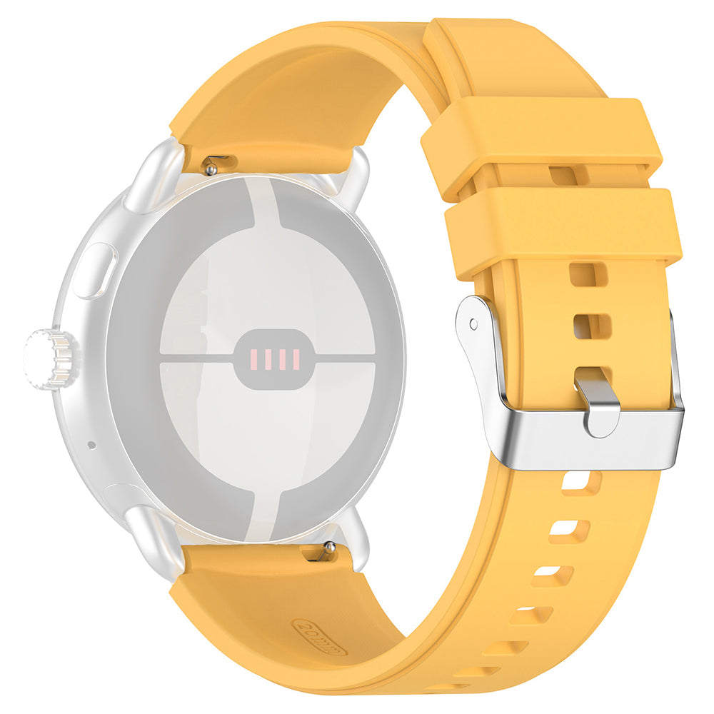 Correa Techsuit W026 para Huawei Watch / Xiaomi Watch Series, 22mm, Amarilla
