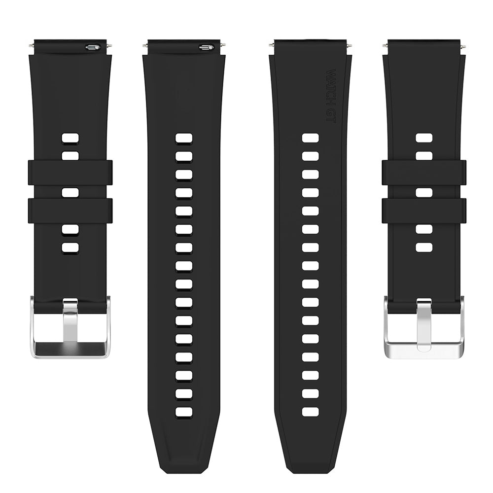 Correa Techsuit W026 para Samsung Galaxy Watch / Huawei Watch Series, 20mm, Negra