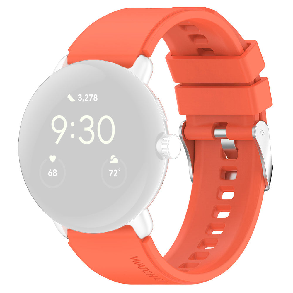 Correa Techsuit W026 para Samsung Galaxy Watch / Huawei Watch Series, 20mm, Naranja