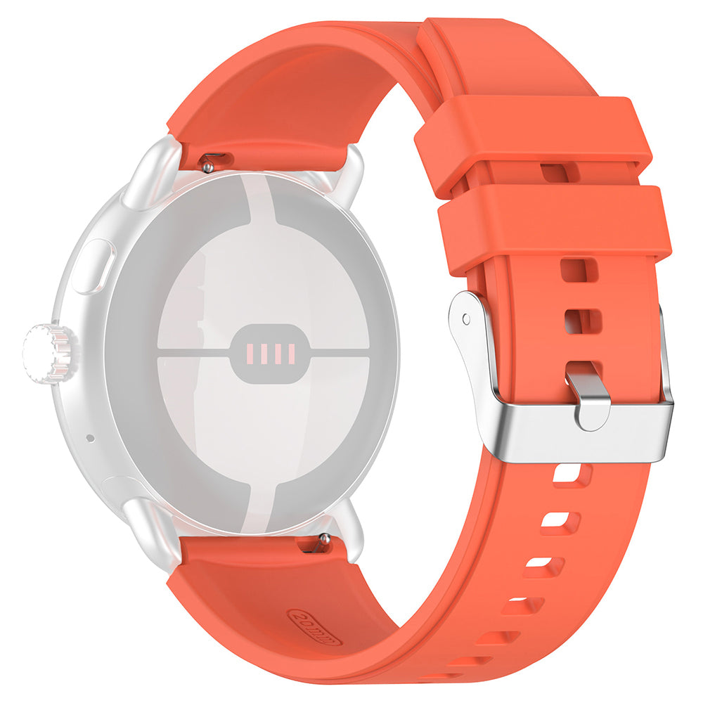 Correa Techsuit W026 para Samsung Galaxy Watch / Huawei Watch Series, 20mm, Naranja