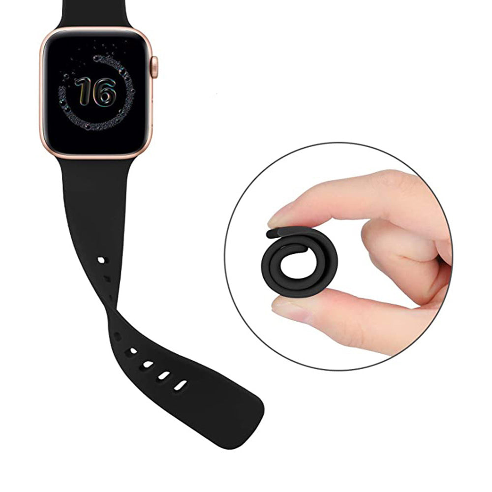 Correa Techsuit W031 para Apple Watch 49mm / 46mm / 45mm / 44mm / 42mm Series, Rosa Claro