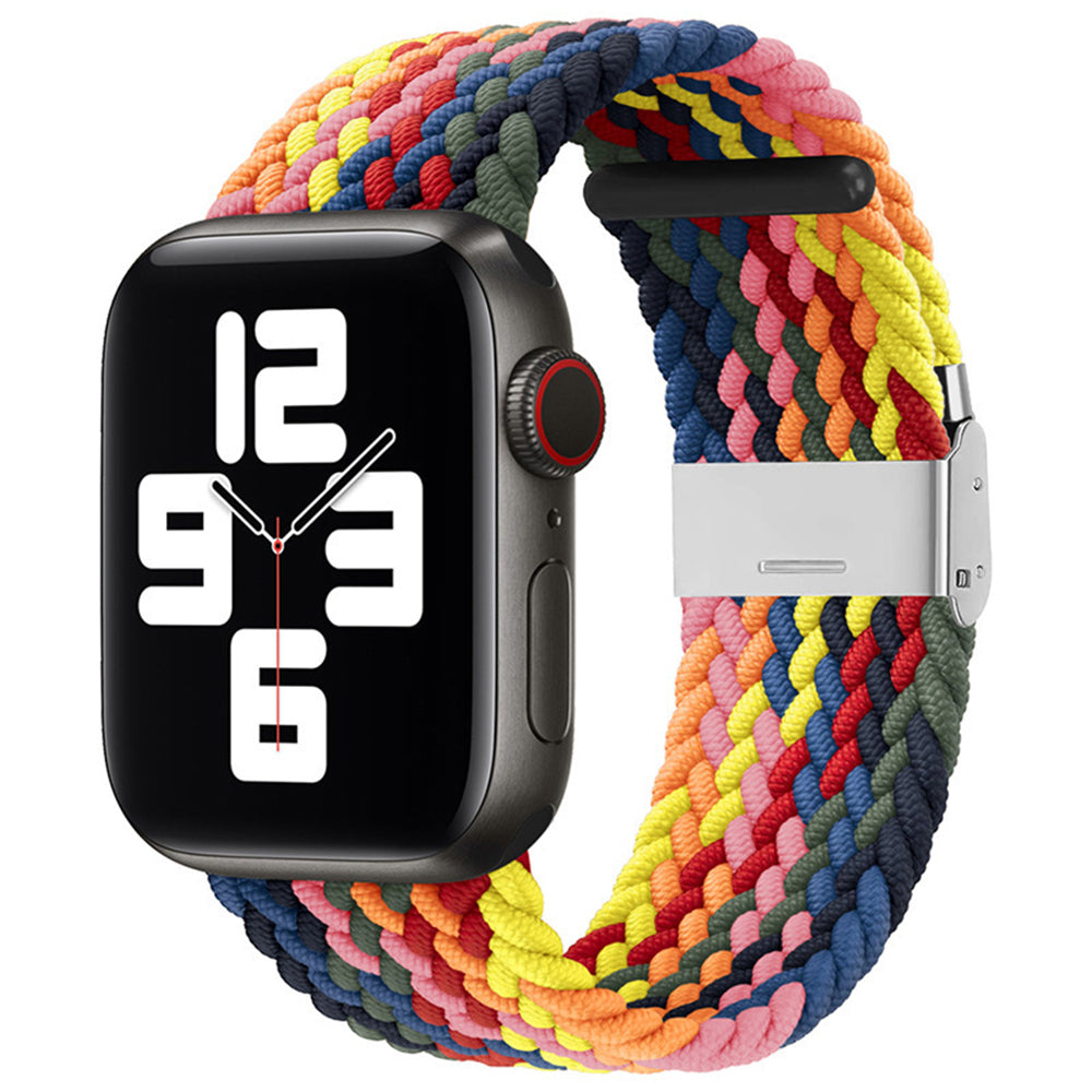 Techsuit W032 Strap for Apple Watch 42mm / 41mm / 40mm / 38mm Series, Pink Multicolor