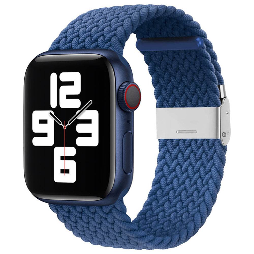 Correa Techsuit W032 para Apple Watch 49mm / 46mm / 45mm / 44mm / 42mm Series, Azul Marino