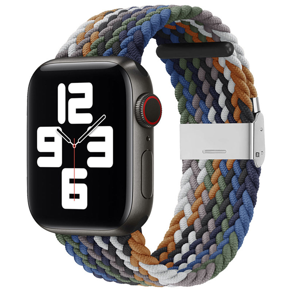 Correa Techsuit W032 para Apple Watch 49mm / 46mm / 45mm / 44mm / 42mm Series, Verde Multicolor