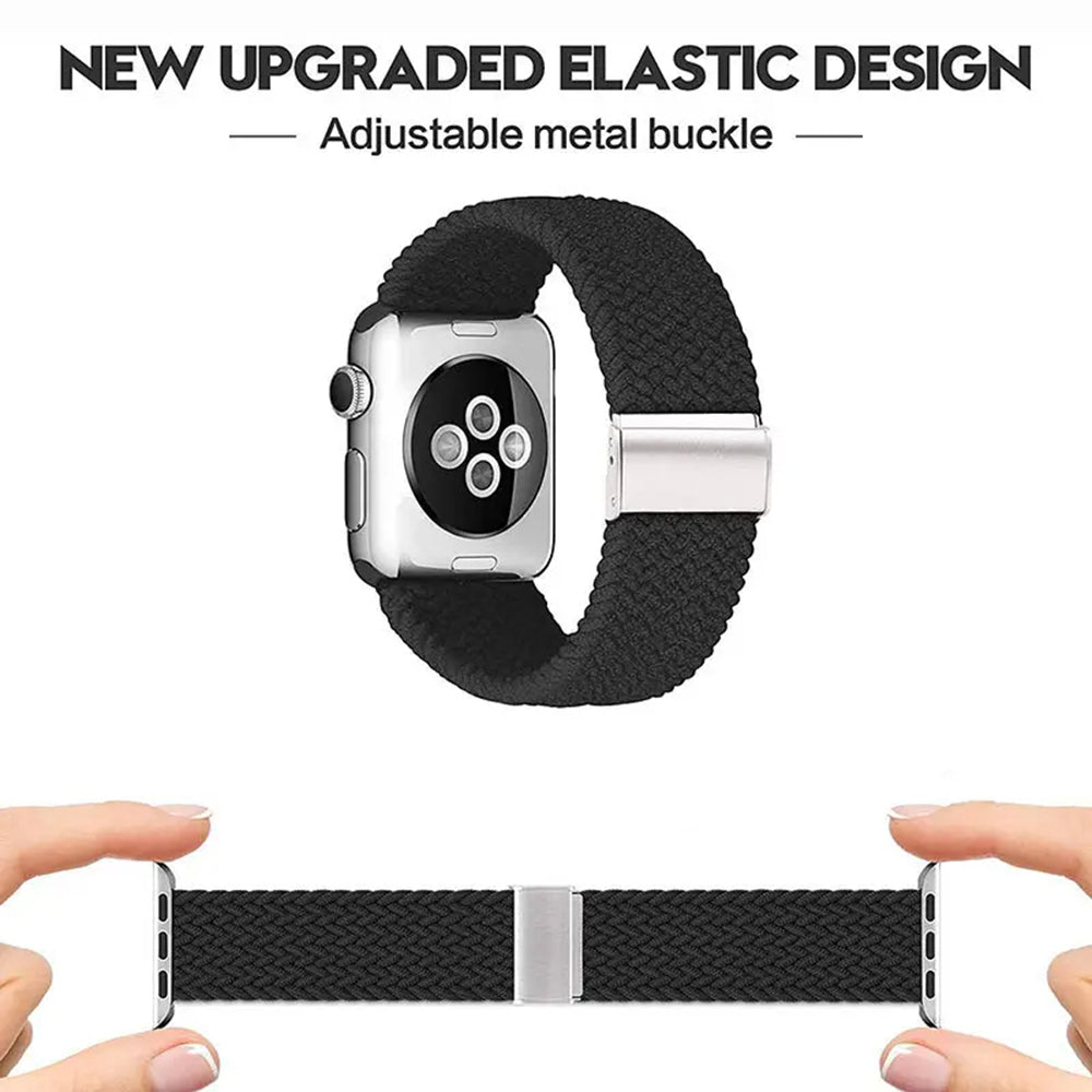 Correa Techsuit W032 para Apple Watch 49mm / 46mm / 45mm / 44mm / 42mm Series, Verde Multicolor