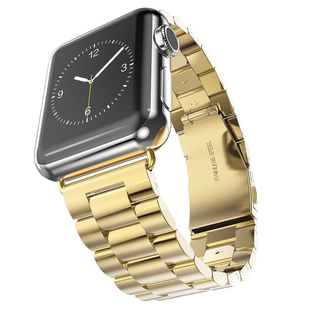 Correa Techsuit W036 para Apple Watch 49mm / 46mm / 45mm / 44mm / 42mm Series, Dorada