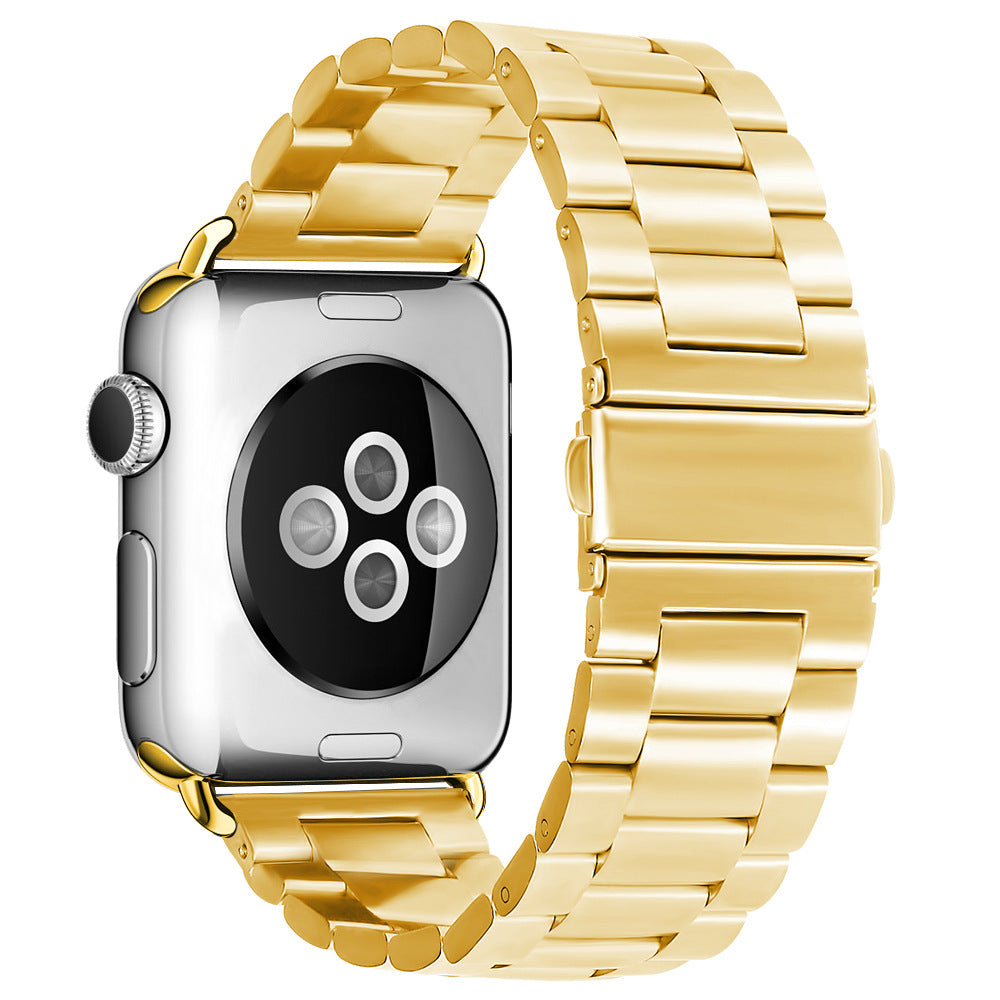 Correa Techsuit W036 para Apple Watch 49mm / 46mm / 45mm / 44mm / 42mm Series, Dorada