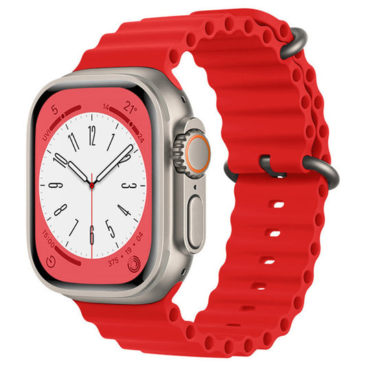 Correa Techsuit W038 para Apple Watch 42mm / 41mm / 40mm / 38mm Series, Roja