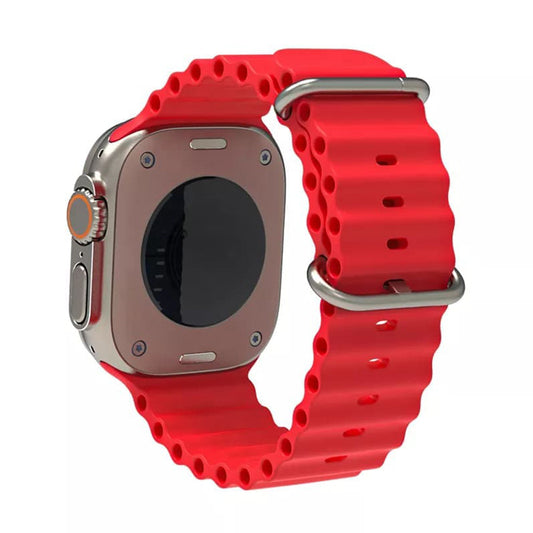 Correa Techsuit W038 para Apple Watch 42mm / 41mm / 40mm / 38mm Series, Roja