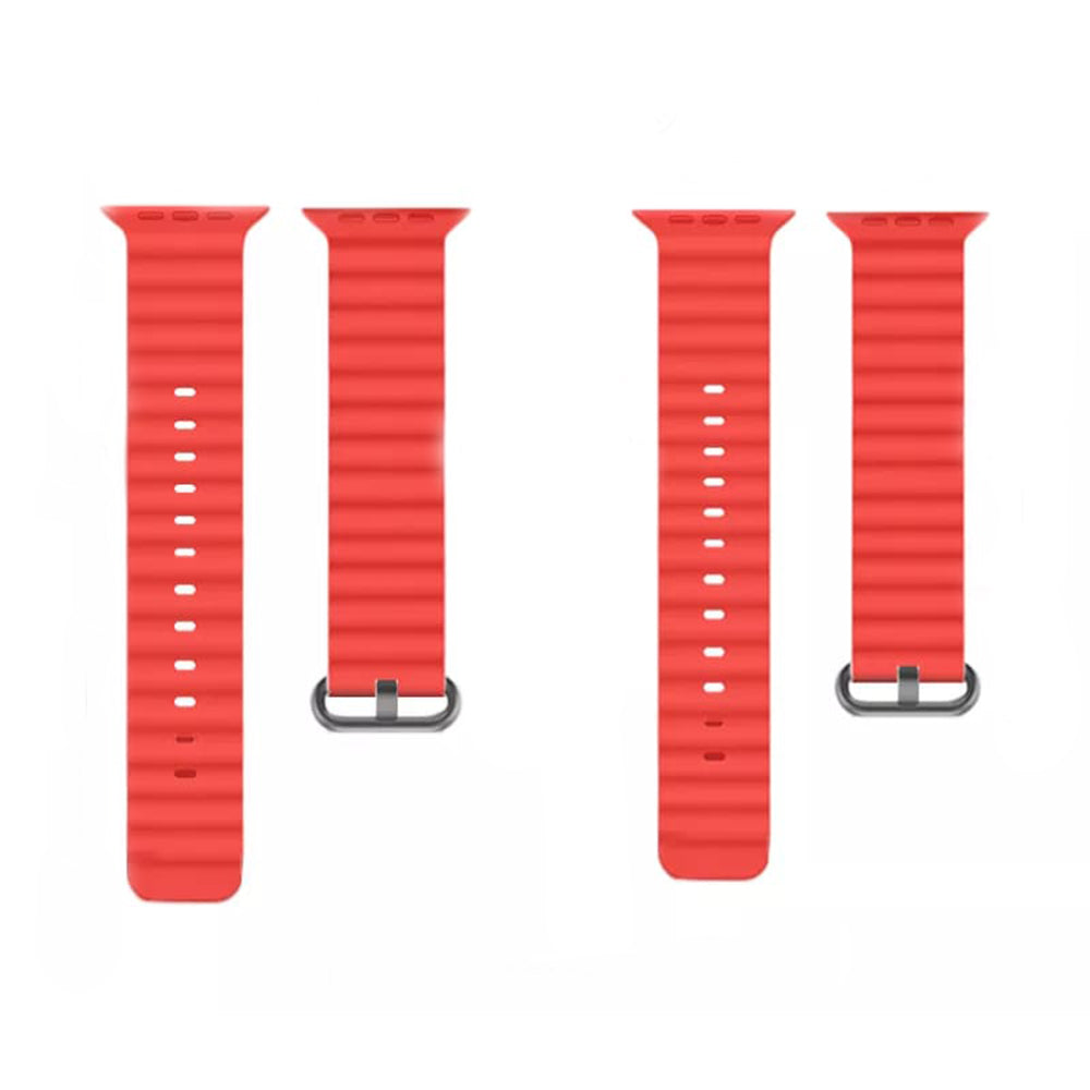 Correa Techsuit W038 para Apple Watch 42mm / 41mm / 40mm / 38mm Series, Roja
