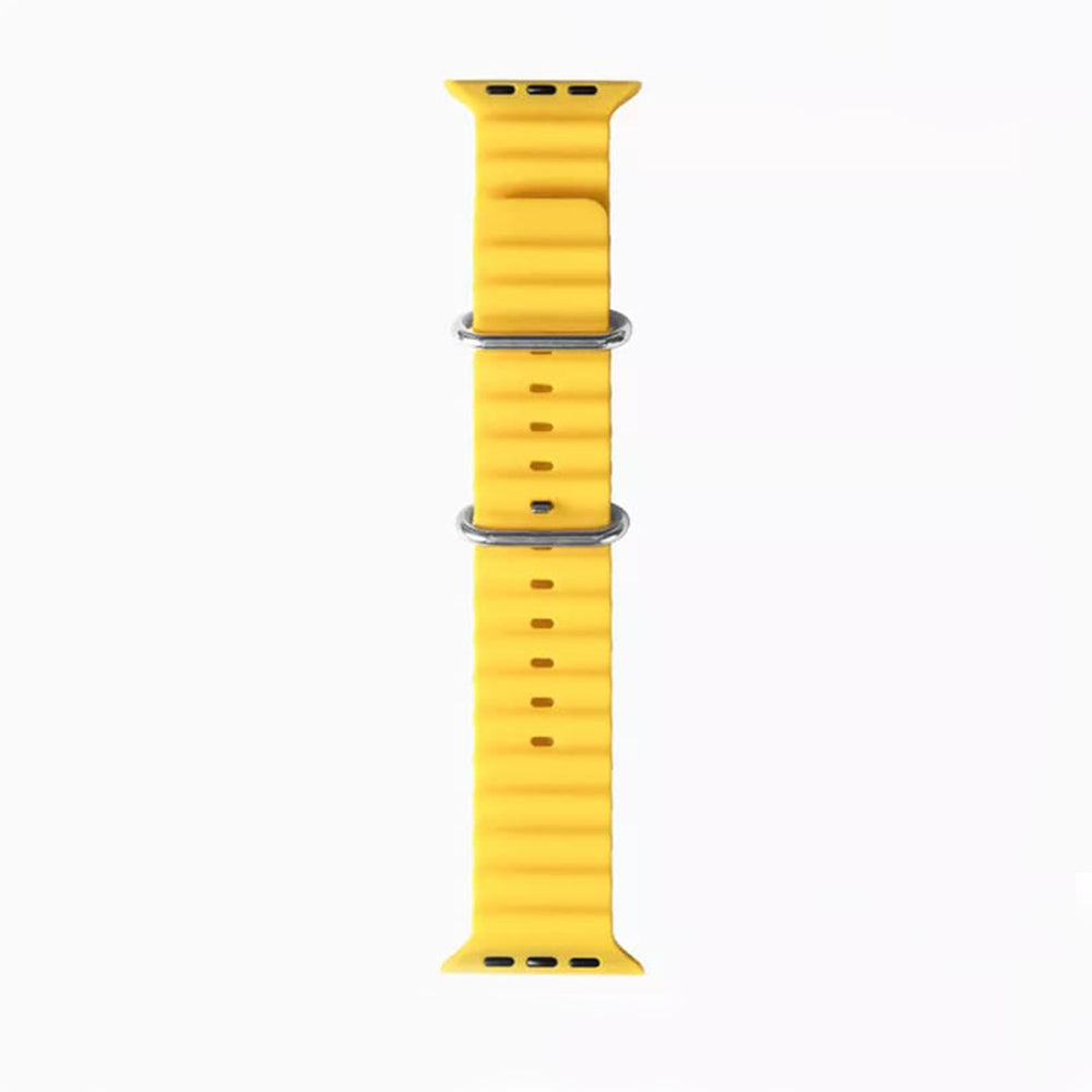 Correa Techsuit W038 para Apple Watch 49mm / 46mm / 45mm / 44mm / 42mm Series, Amarilla